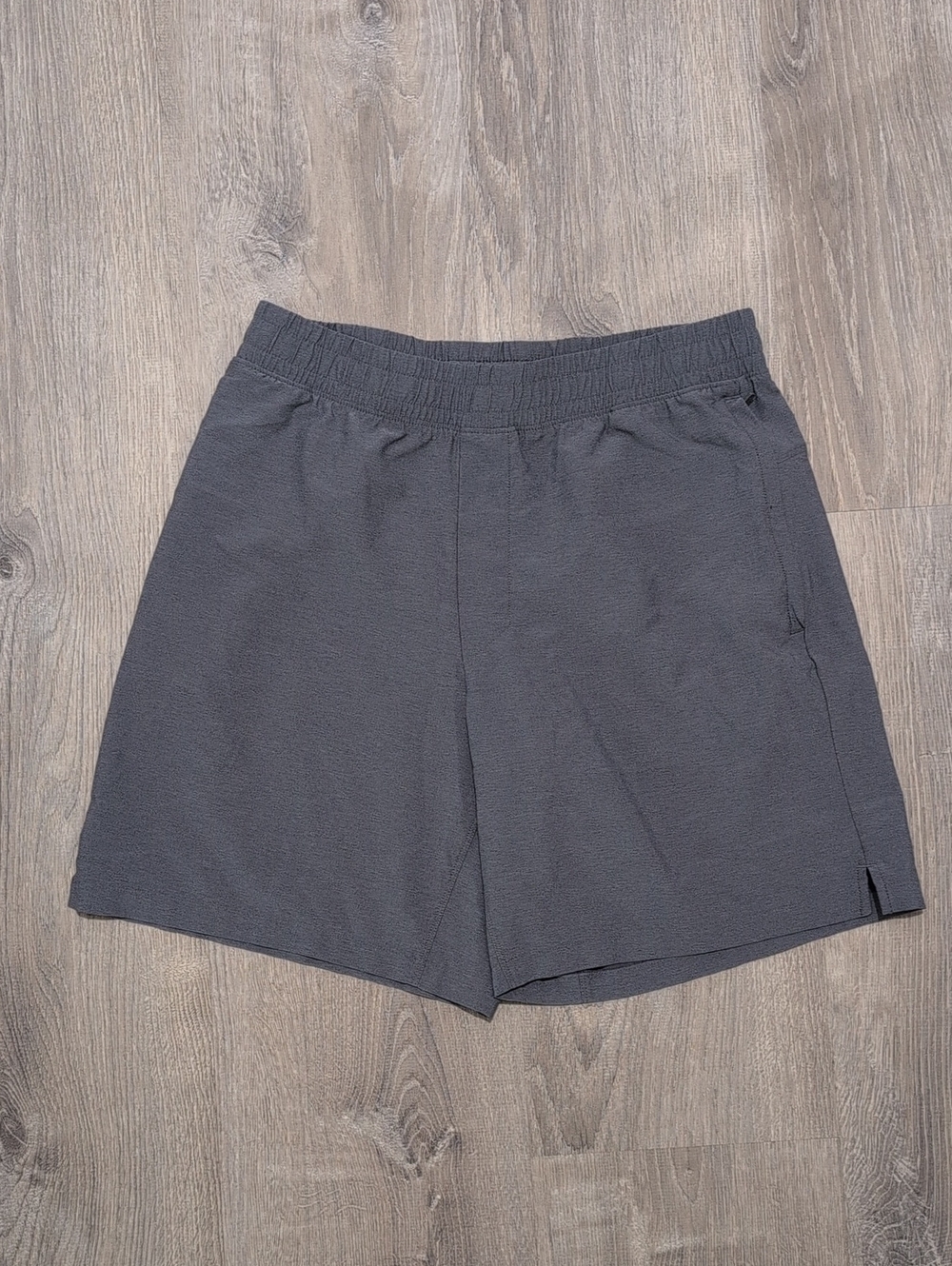 all in motion Men's Gray Elastic-Waist Shorts